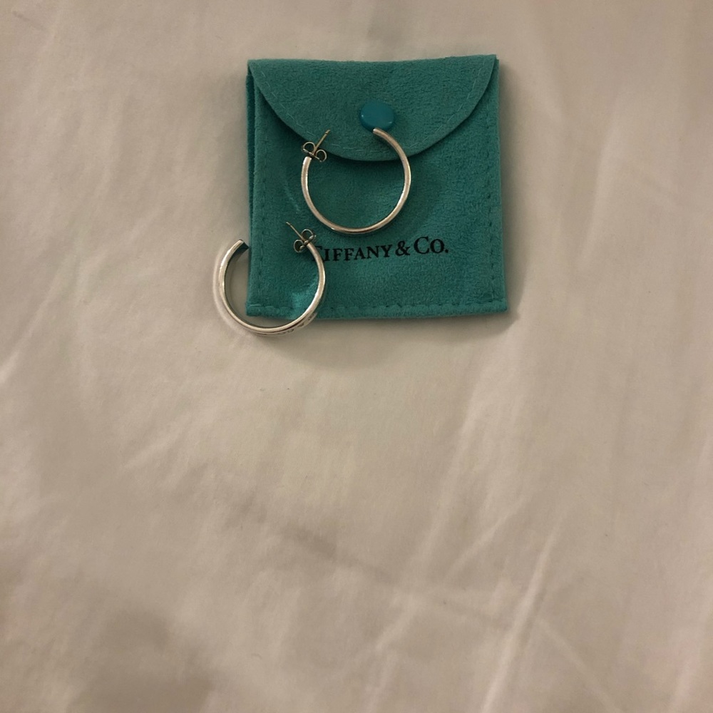 Tiffany & Co. 925 Hoop Earrings